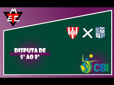 CBI SUB 18 FEMININO - DISPUTA 5º A 8º - MINAS T.C. X TIJUCA T.C.