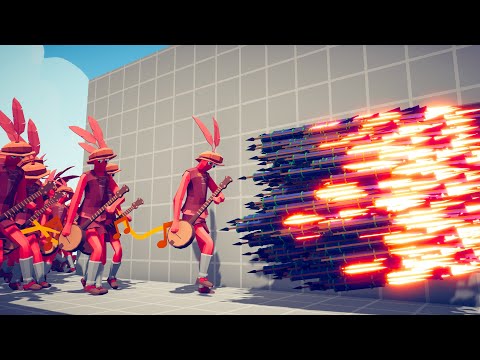 100x BARD vs EVERY GOD - Totally Accurate Battle Simulator TABS