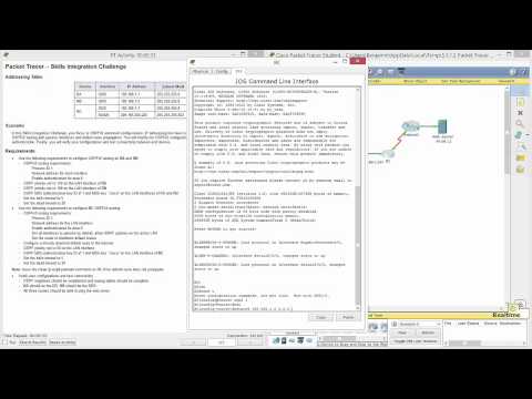Packet Tracer 5.3.1.2 - Skill Integration Challenge