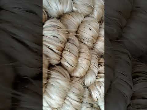 10 mm jute cream biscuit color rope, 100 m