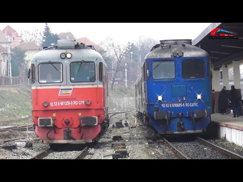 Trenuri & Activitate Feroviara Intensa in Gara Centrala Oradea / Trains in Oradea - 01 Martie 2025