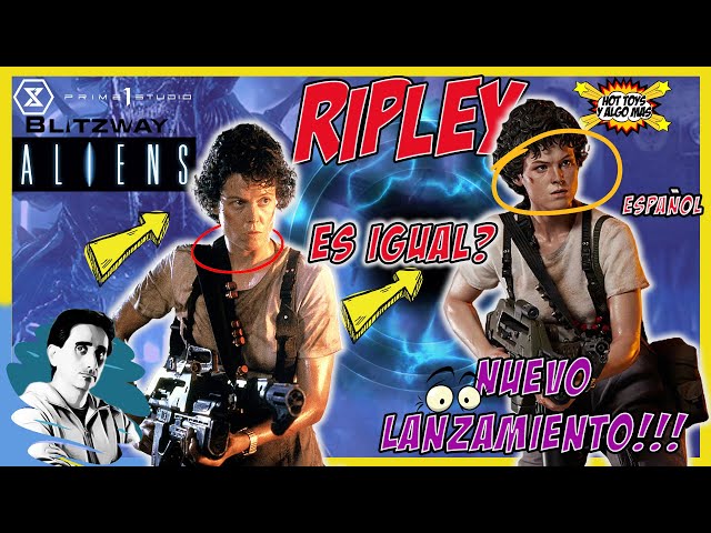 Vídeo relacionado con Aliens Premium Masterline Series - Figura Decorativa (56 cm), diseño de Ellen Ripley