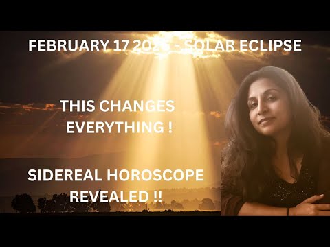Feb 17, 2026 Eclipse Predictions — This Changes EVERYTHING !! (Vedic Sidereal Astrology)