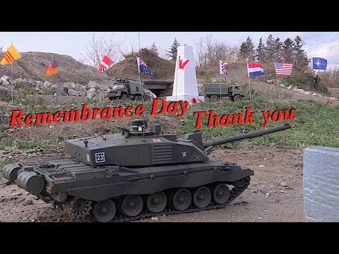 Remembrance Day Thank you from Scale Town - RC CWR