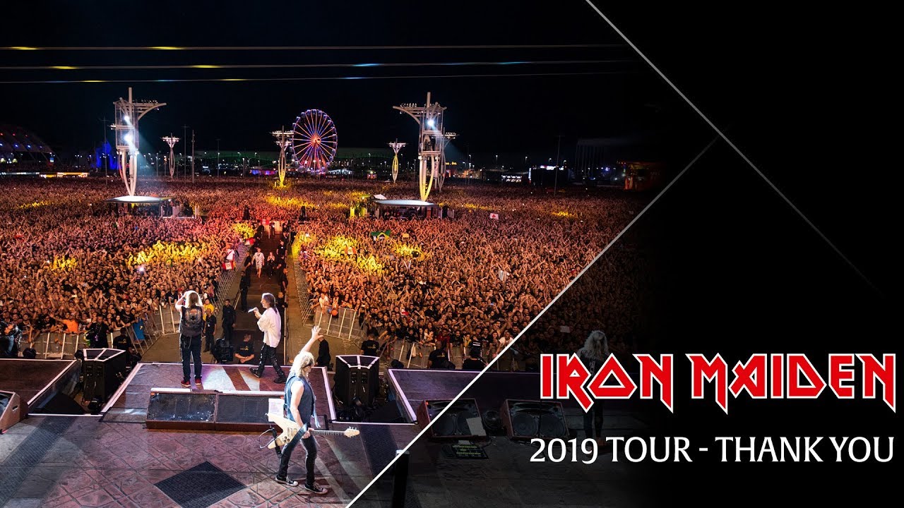 Iron Maiden - Thank You 2019 - YouTube