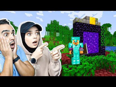 WE'VE BECOME A DIAMOND SET! THE NETHER GATE HAS OPENED! MINECRAFT EPISODE 7 💎🔥