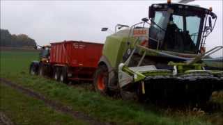 preview picture of video '!Maisernte2013 im Schlamm und Regen!  Ballensillage mit Göweil Presse,Fendt und JCB!! +HD+ *Gopro*'