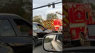 City of Kissimmee Fire Department - Station 13 responding