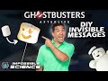 Secret Marshmallow Messages With Ghostbusters Afterlife Impossible Science At Home