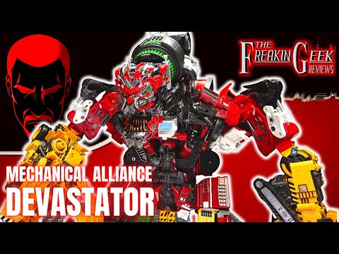 Mechanical Alliance DEVASTATOR (KO Upscaled SS Devastator): EmGo's Transformers Reviews N Stuff