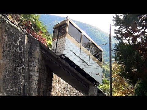 Standseilbahn Territet - Glion, Genfer See - Lac Leman
