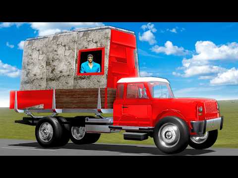 I Built a CAMPER on a Farm Truck in the Long Drive!