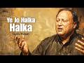 Yeh Jo Halka Halka Suroor Hai Lyric Video Nusrat Fateh Ali Khan OSA