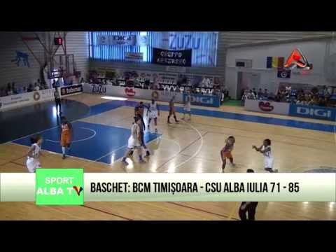 BASCHET BCM TIMISOARA   CSU ALBA IULIA 71 85
