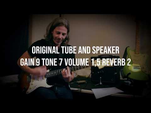 Bugera V5 Infinium  original speaker vs Celestion eight 4 Ohm