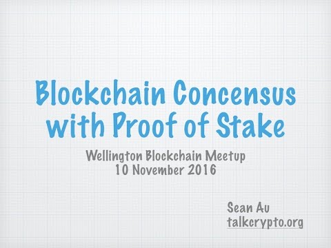 Blockchain Consensus with Proof of Stake