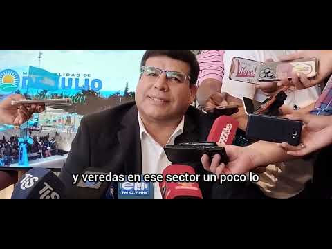 EL INTENDENTE DANIEL BANEGA, INTERESANTE PROGRAMA DE LOS 112°ANIVERSARIO DE 9 DE JULIO-SAN JUAN 