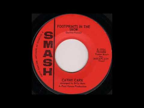 Footprints in the Snow ~ Cathy Carr (1961)