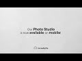 Our Photo Studio is also available on our iOS mobile app!