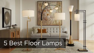 The 5 Best Floor Lamp Styles for Living Rooms - Style Tips f