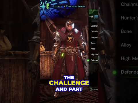 🚨Attention! 🎮 Don't Get Trapped by the Defender Armor Set! 😱😱😱 Monster Hunter World