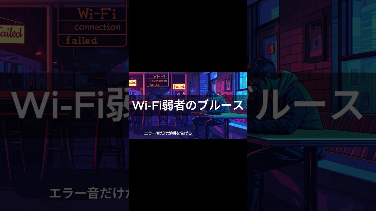 「Wi-Fi弱者のブルース」 40秒ショートver