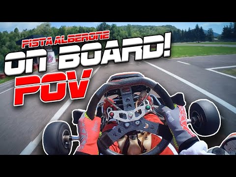 CRG KT2 VORTEX ROK SENIOR 125cc // Pista Kart Alberone // Onboard Lap POV
