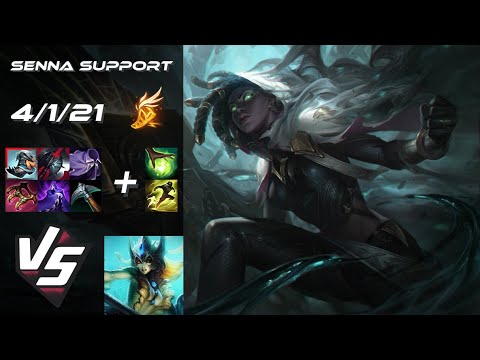 SUPPORT Senna vs Nami - EU Grandmaster Patch 25.22