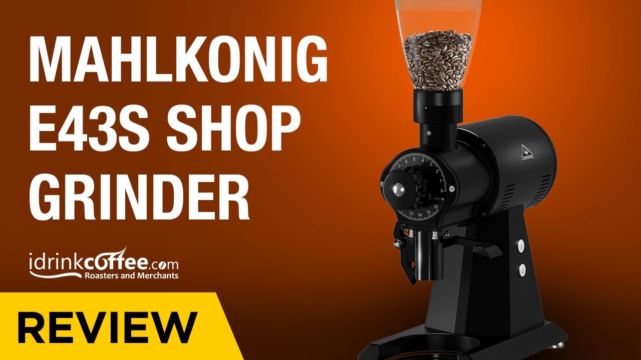 Mahlkonig EK43s Shop Grinder - White video