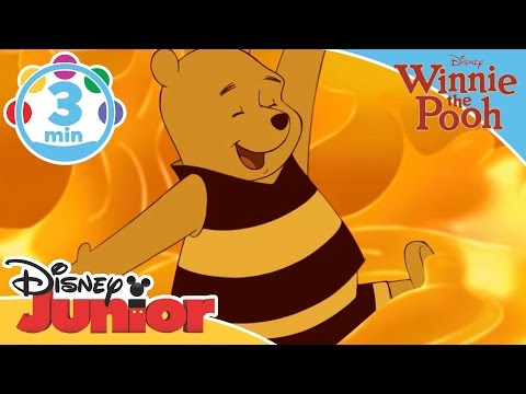The Mini Adventures of Winnie the Pooh | The Honey Song | @disneykids