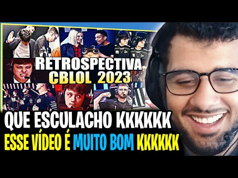 BRONZIOCRE: "MOMENTOS que a RIOT ESCONDEU de VOCÊ - RETROSPECTIVA CBLOL 2023" | Absolut React