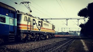 preview picture of video '11124/Gwalior - Barauni Mail with James Bond 'ABB' GZB/WAP5 #30007 | Indian Railways'