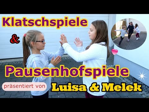 Lustige Klatschspiele & Pausenspiele | Luisa und Melek