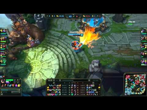 LoL: Odoamne Rumble vs Yasuo TOP SEASON2016 Apr 2016
