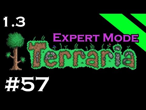 Let's Play Terraria 1.3 Expert Mode - Episode 57 - Furnishings