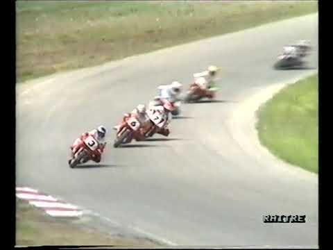MOSPORT , CANADA, 1990 SUPERBIKE FALAPPA ROCHE
