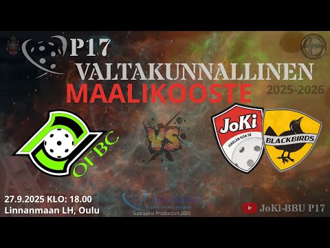 Maalikooste P17 OFBC Edustus - JoKi-BBU 27.9.2025