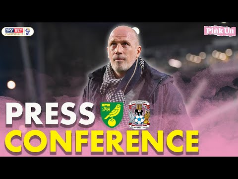 Philippe Clement press conference ahead of Coventry City | The Pink Un