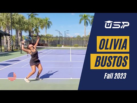 Olivia Bustos - Tennis Recruiting Video - Fall 2023