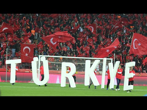 Turkiye 2-0 Fransa Maç Sonu Coşku 4K! (Fransa tribününden)