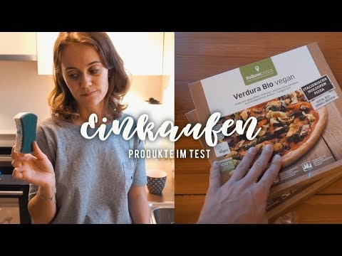LEBENSMITTEL EINKAUFEN - nachhaltige Spülschwämme im Test #vlog Nr. 496 | MANDA