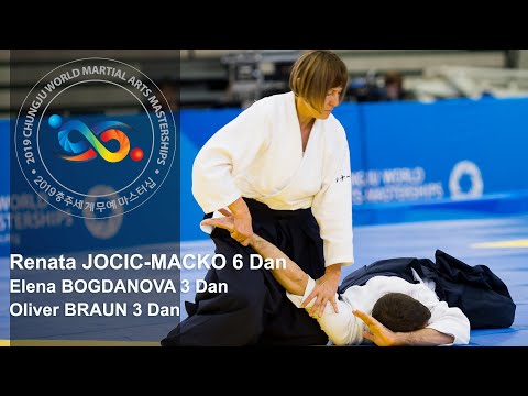 Demonstration of Experts in Aikido - Renata Jocic-Macko at World Martial Arts Masterships in Korea