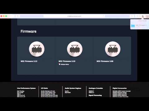 MIDAS M32 Quick Tips: Upgrading Firmware