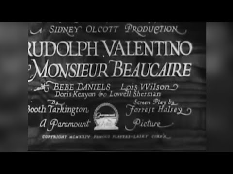 Monsieur Beaucaire  | 1924 | Romance, Historical Drama