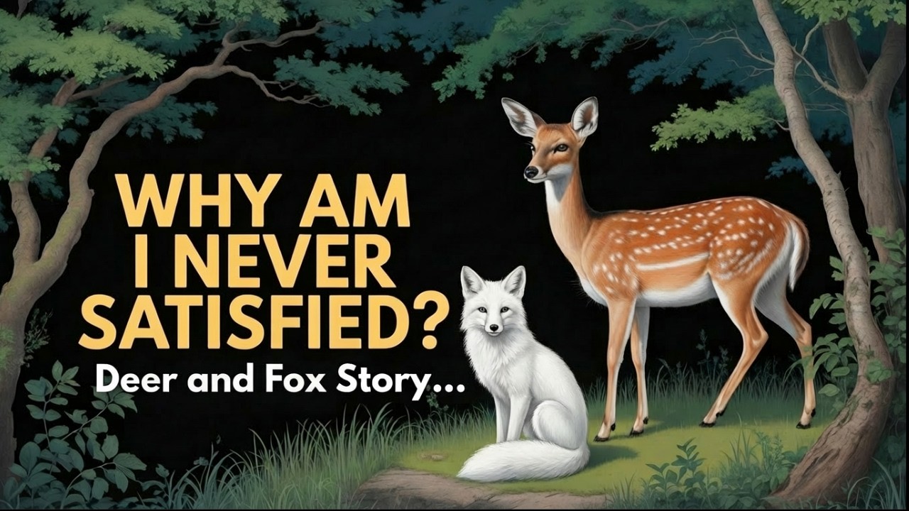 Why You’re Never Satisfied | Find Happiness Where You Stand | Deer and Fox Wisdom