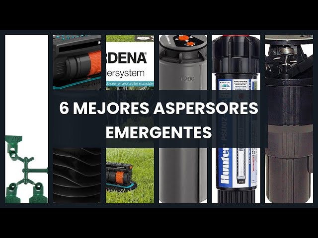 Vídeo relacionado con Hunter 44009 - Aspersor emergente Srm-04. 10cm arco ajustable, negro y verde