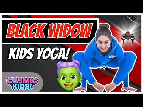 Black Widow π·οΈ | Superhero Kids Yoga! | Cosmic Kids Yoga