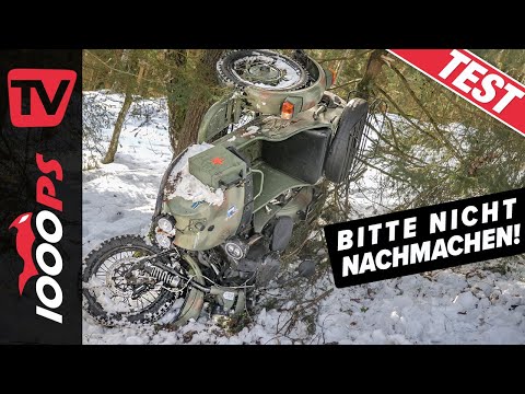 Motorradgespann im Abgrund! Extrem-Test der Ural Ranger 750 mit Beiwagen
