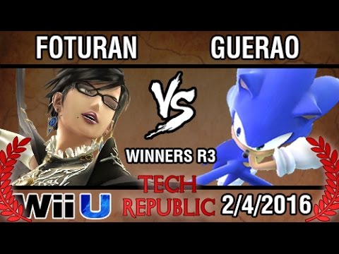 [Tech Republic] FotuRAN (Bayonetta) vs Guerao (Sonic) Winners R3