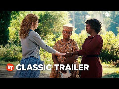 Trailer frame of Jackson streets and convertibles, matching the soundtrack’s period-radio concept